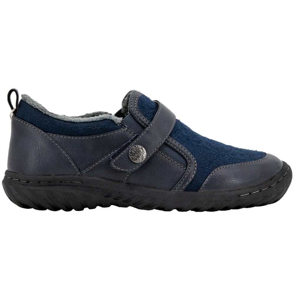 JBU Womens Tide Slip On Flats Casual-navy-size(7.5wide) (NWT)